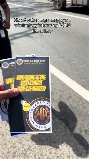 Snappy Criminology Interns ng PCLU (La Union)