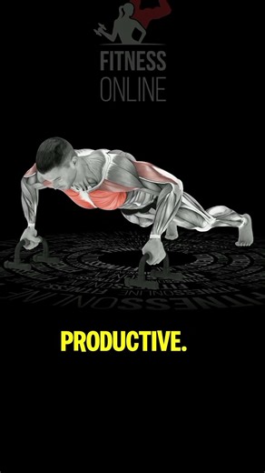 Push-Up Bar Exercise | Deep Chest Push-Ups | Upper Body Bodyweight Workout #gymmotivation #shorts