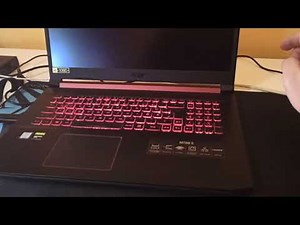 Acer Nitro 5 black screen