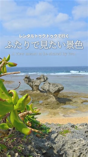 素敵な景色を見にトゥクトゥクで行ってきた。 #okinawatrip #沖縄旅行
