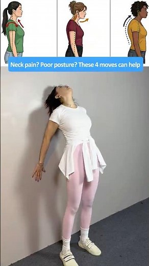 Neck pain? Poor posture? These 4 Easy Exercises can help!