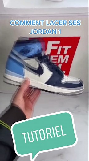 TUTO : Comment lacer ses Jordan 1 !