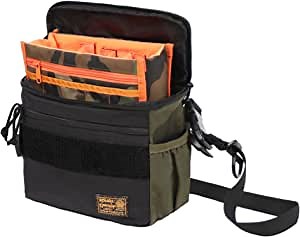 Rough Enough Small DSLR Camera Bag Crossbody for Photographer Travel Essentials Adventure Outdoor Storage with Insert Pouch System