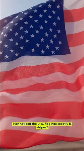 The real reason the US flag has 13 stripes | ‪@CurioUS-o4h‬