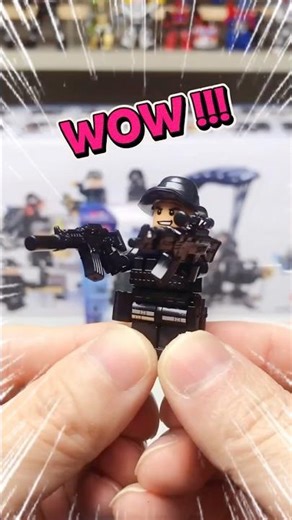 Unboxing Custom Brick SWAT Corps P.1 | Elite Tactical Minifigures | LEGO SWAT #lego #minifigure