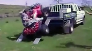 Video: How Not to Load/Unload Your ATV - AllOutdoor.com