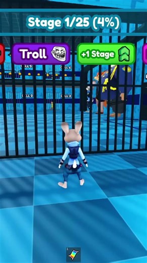 🐰JUDY'S PRISON RUN In Roblox! OBBY #roblox #newgameinroblox #prisonrun