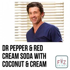 Today’s #fiizhiddenmenu drink is..... DR.Red! Made with DR. Pepper & Red Cream Soda w/Coconut & Cream! | FiiZ Drinks