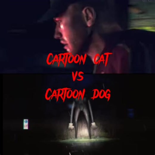 Cartoon Cat Vs Cartoon Dog #duel #creepypasta #cartooncat #cartoondog