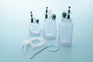 Pre-vac, portable sterile bottle for closed wound drainage | Emergency Live