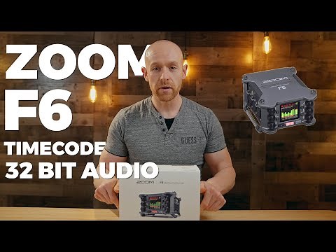 Zoom F6 The Best wedding recording 32 bit float & Timecode