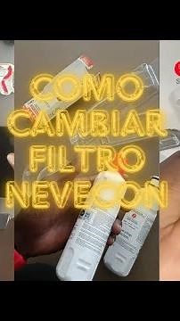 Como cambiar filtro de agua, nevera kitchen aid