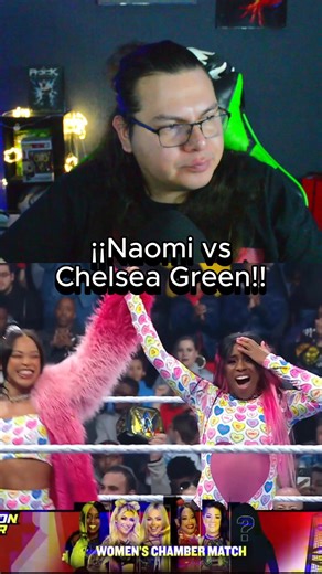 ¡¡Naomi vs Chelsea Green!! #WWE #wrestling #prowrestler #prowrestling #WrestleMania | UkeWrestling