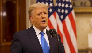 Donald Trump releases farewell speech on eve of stepping down as US president