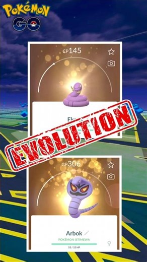 EVOLUTION EKANS TO ARBOK MAX LEVEL #pokemongo #pokemonchannel #pokemon #gamenostalgia#shinypokemon