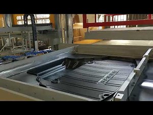Thick sheet vacuum forming machine for car mat