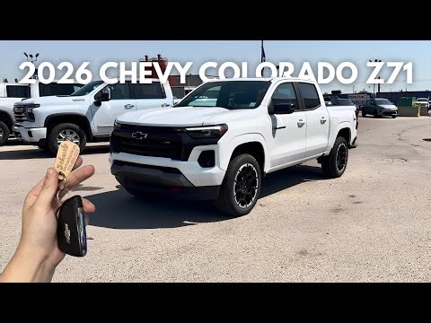 Top features of the 2026 Chevrolet Colorado Z71