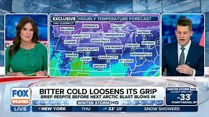 ANOTHER BLAST OF ARCTIC AIR: Following a brief respite with slightly milder temperatures Wednesday, another round of the arctic blast is already preparing to invade the U.S. FOX Weather meteorologists Amy Freeze and Stephen Morgan have more. | FOX Weather