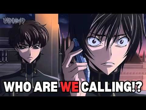 CODE GEASS is the PERFECT ANIME