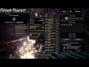 Monster Hunter World: Iceborne - A META COMPETITOR? True Razor Sharp/PD Greatsword Build & Showcase!