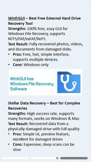 Lost important data from your external hard drive? Don’t panic. #externalharddrive #recovery