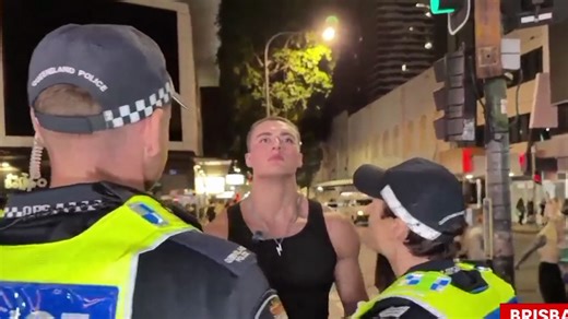 Looksmaxxing influencer arrested during Brisbane livestream