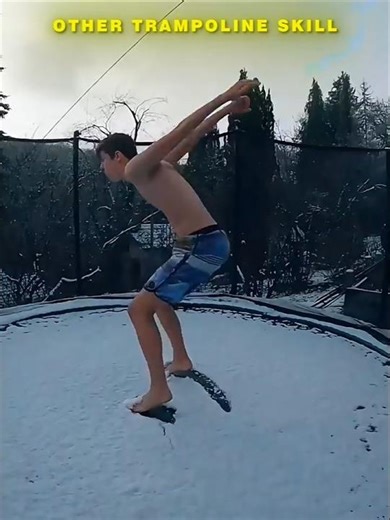 Other Trampoline Skills vs ...☠️ #respect