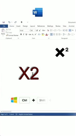 Stop Wasting Time! Use Subscript & Superscript Shortcuts in Word ⚡