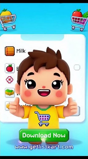ListKart – Smart Grocery List Sharing App 🛒 | Share Shopping Lists Instantly
