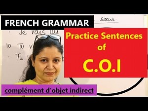 Some Important Sentences of COI ( complément d'objet indirect ) !!!