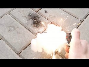 Flash powder (KMnO4+Mg)