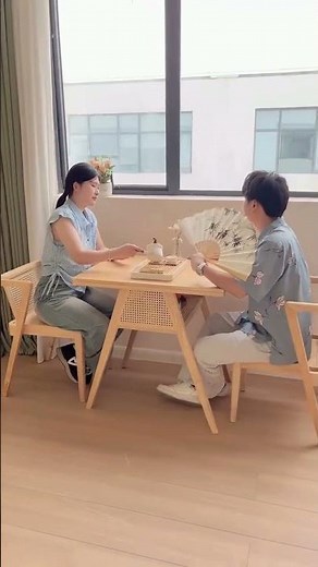 シンプルで美しい🌿椅子が完全収納できる省スペースダイニングセット #折りたたみテーブル #ダイニングテーブル #折りたたみ #伸縮式 #tiaro #ティアロ #shorts #reels