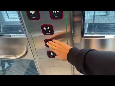 Brand New Global Tardif Traction Elevator (NB Platform) at TTC Rosedale Subway Station, Toronto ON