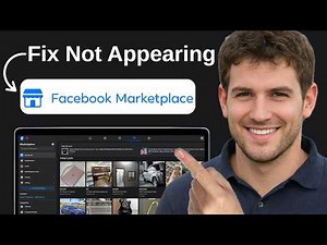 How To Fix Facebook Marketplace Not Appearing