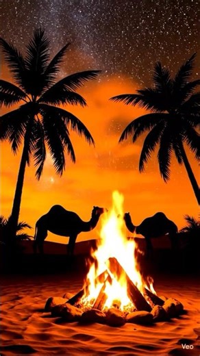 Desert Night Glow 🐫🌴