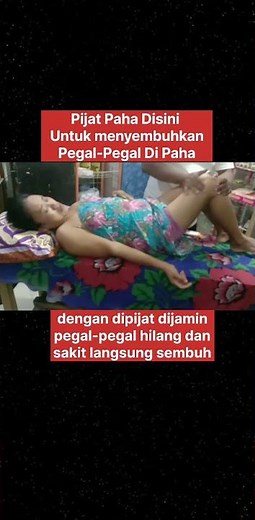 Thigh massage here to cure sore thighs #abj #massage #video #shorts