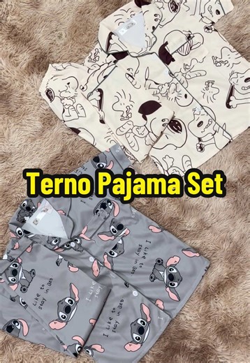 Stylish Terno Pajama Set for Kids
