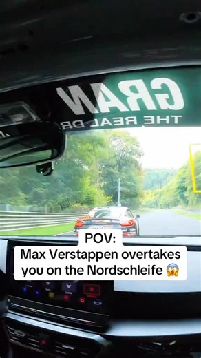 Autosport on Instagram: "Imagine spotting Max lurking in your wing mirror 👀 (via formulaoneboss/TT)"