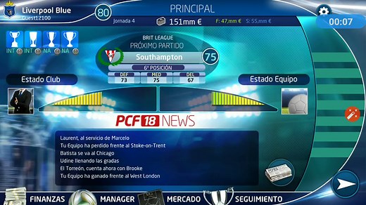 PC Futbol 18 para Android, lo hemos probado: ¿cualquier tiempo pasado fue mejor?
