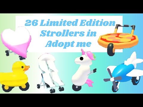 26 Rare strollers in Adopt me