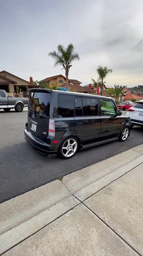 Customized Scion xB with Coilovers and Boxcar Theme