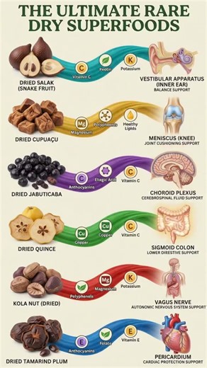 6 Rare Dried Superfoods You’ve Never Heard Of 🌿 | Amazing Nutrition Facts
