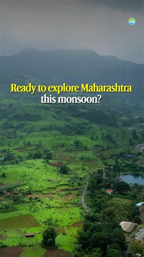 Best Places to Visit in Maharashtra Monsoon 🌧️ #shorts