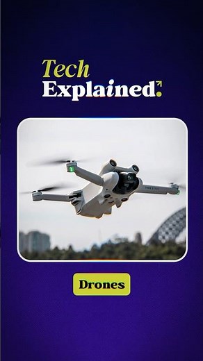 What makes a DRONE fly ? | Explained Under A Minute