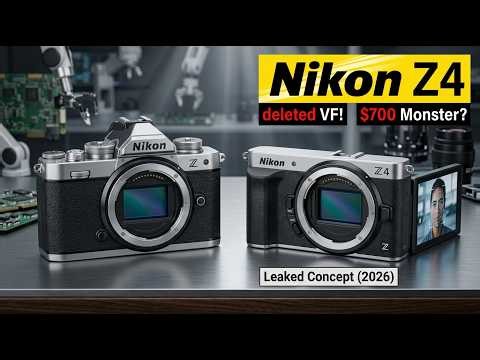 Nikon Z4: The $700 Full-Frame "Smartphone Killer" is REAL!