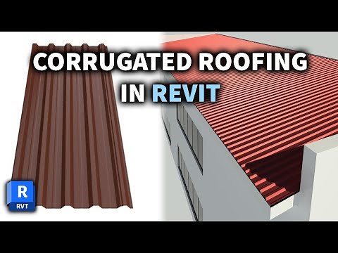 How To Create Corrugated Roofing Sheet In Revit