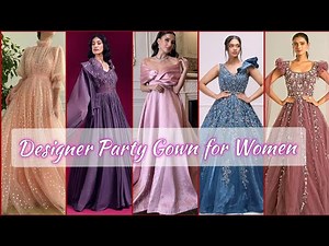 Elegant & Modern Long Frock Design Ideas Long Gown Party Outfits for Women