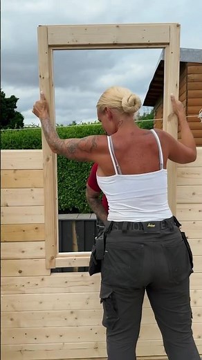 £2427 Log Cabin Build #landscaping #gardening #garden #workshop #summer #uk #outdoors #summerhouse