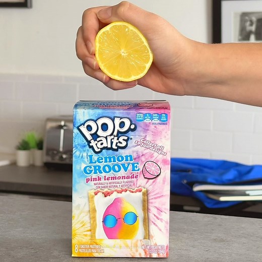 12K views · 78 reactions | Lemon Groove Pink Lemonade is now here. comment if you’re a groovy lemon | Pop-Tarts | Facebook