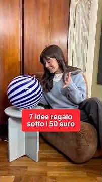 7 gift ideas under 50 euros